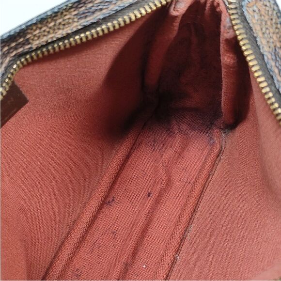 ✅AUTHENTIC✅LOUIS VUITTON TRUTH EBENE POUCH - Picture 10 of 14